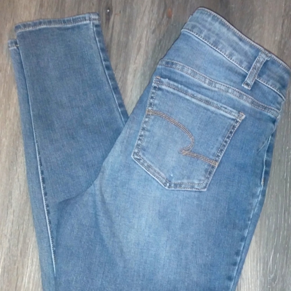 Time and tru high rise skinny